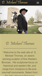 Mobile Screenshot of dmichaelthomas.com