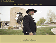 Tablet Screenshot of dmichaelthomas.com